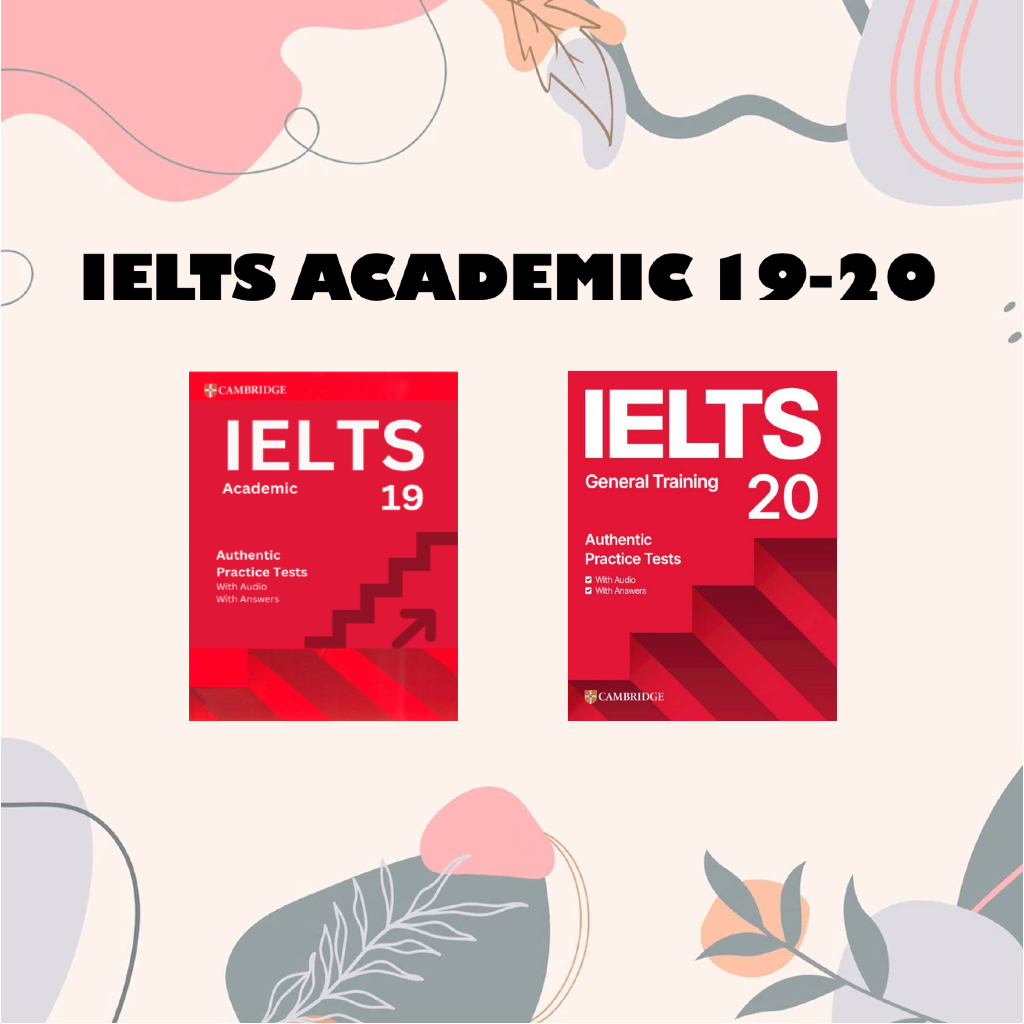 หนังสือ IELTS Academic 19-20 (NEW) | Shopee Thailand