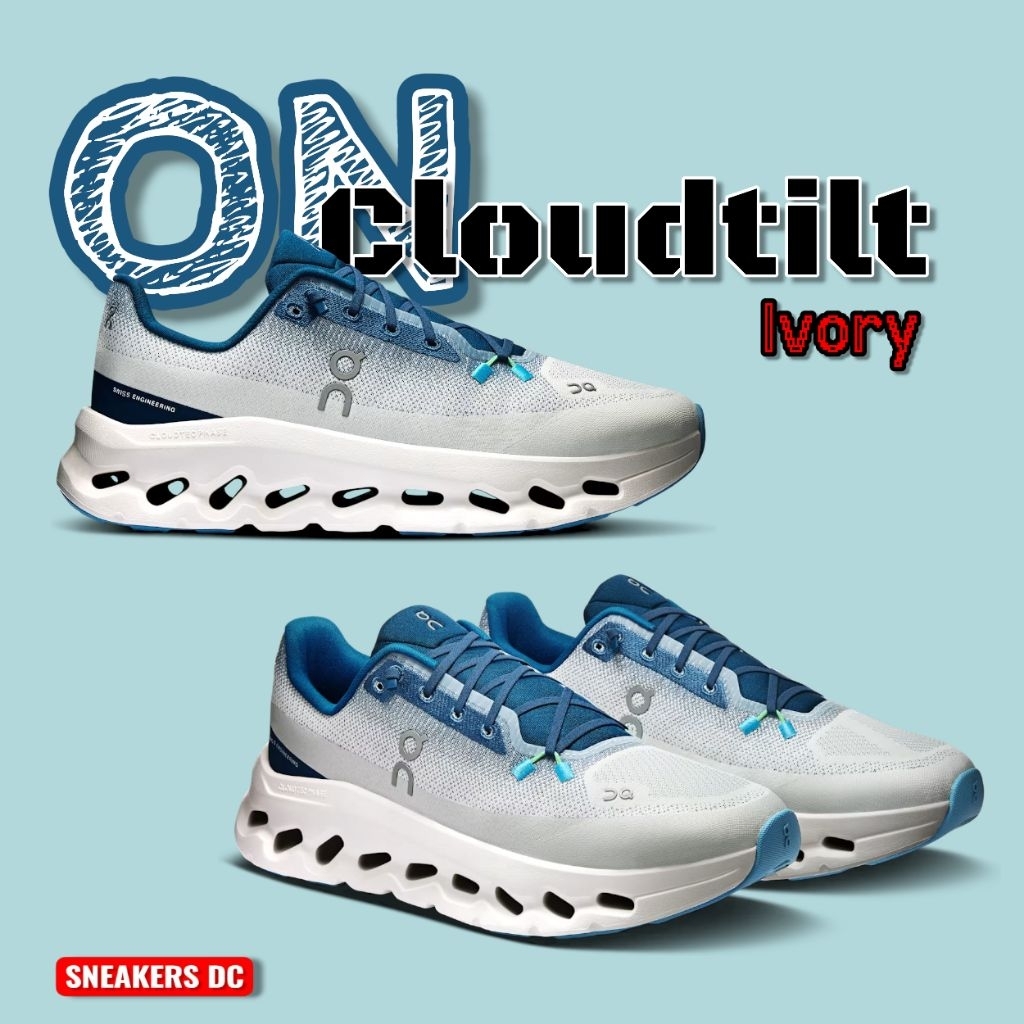 รองเท้าวิ่ง On Running Model Cloudtilt lvory รุ่นใหม่ ใส่สบายน้ำหนักเบา ...