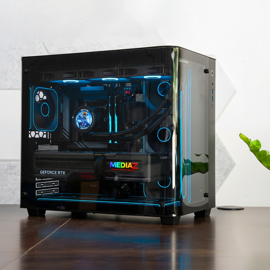 ส่งด่วน Jonsbo TK-3 black ATX Media Z Computer เคสตู้ปลา ทรงเตี้ย กระจก ...