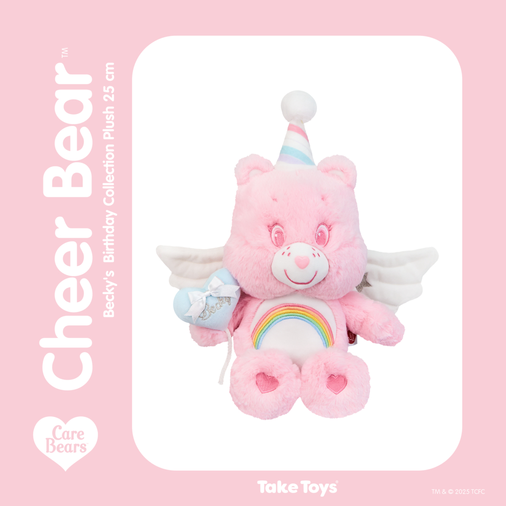 Care Bears Becky's Happy Birthday Collection - ตุ๊กตาและพวงกุญแจ