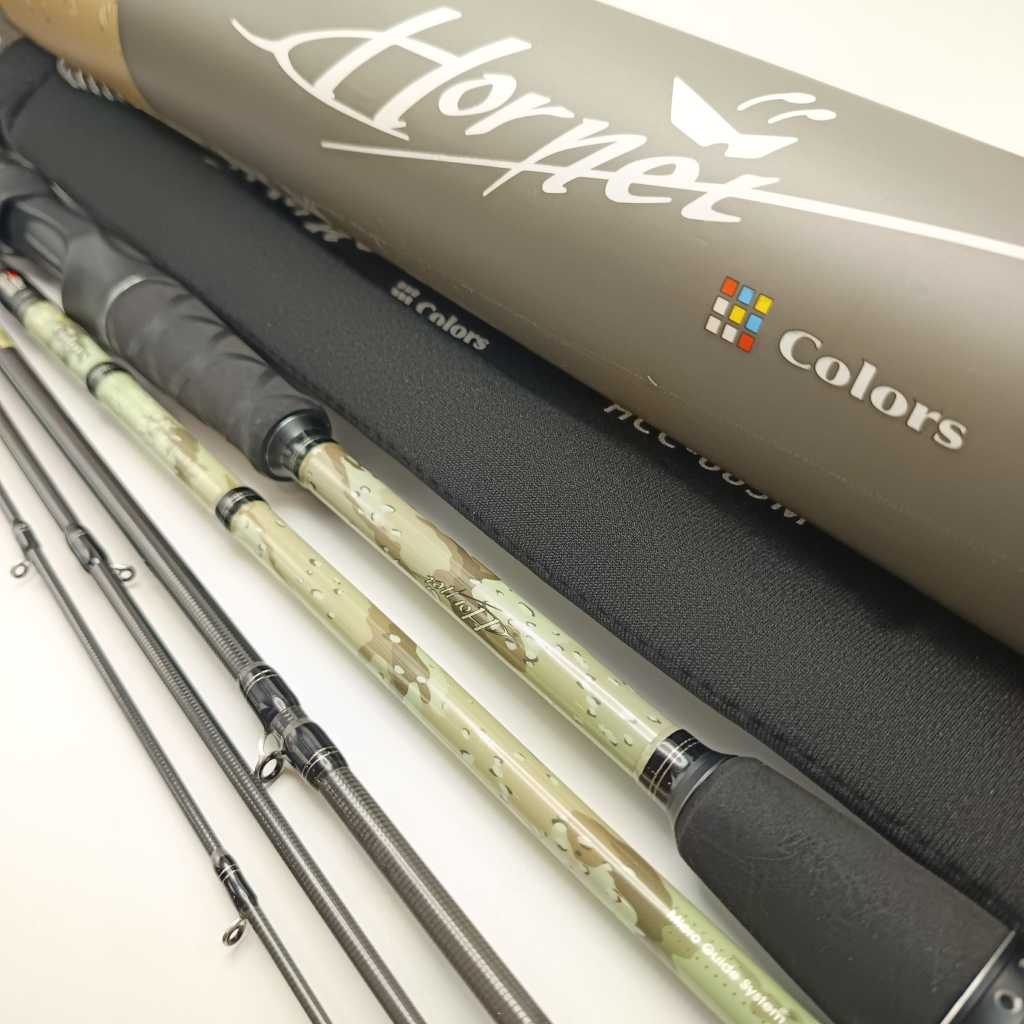 Abu Garcia Hornet Colors HCC-685M / คันเบ็ดสายเดินทาง 5ท่อน พกพา