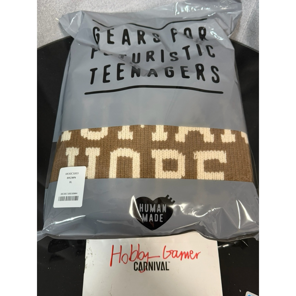 มือ1 พร้อมส่งด่วน🇹🇭 ถูกที่สุด!! ของแท้💯) เสื้อถัก Human Made