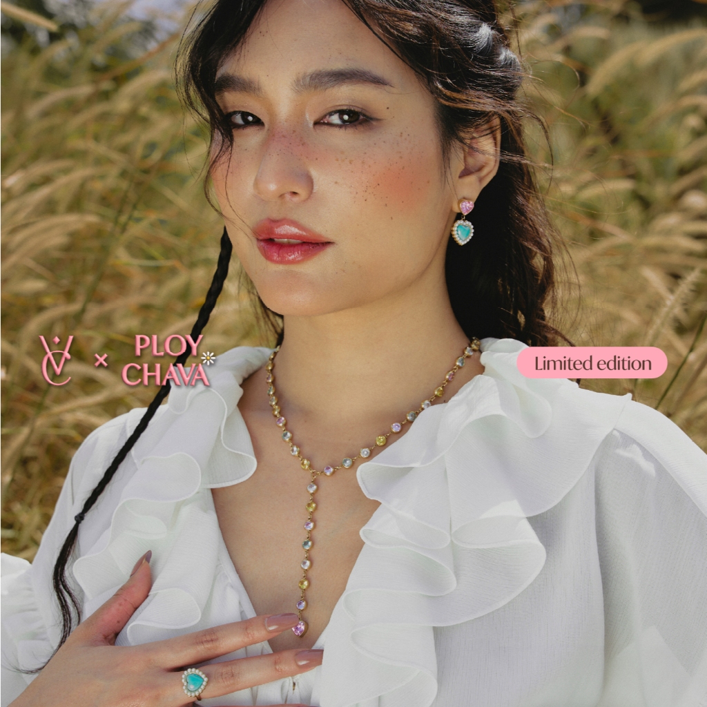 Valichain x Ploy Chava Y Necklace | Shopee Thailand