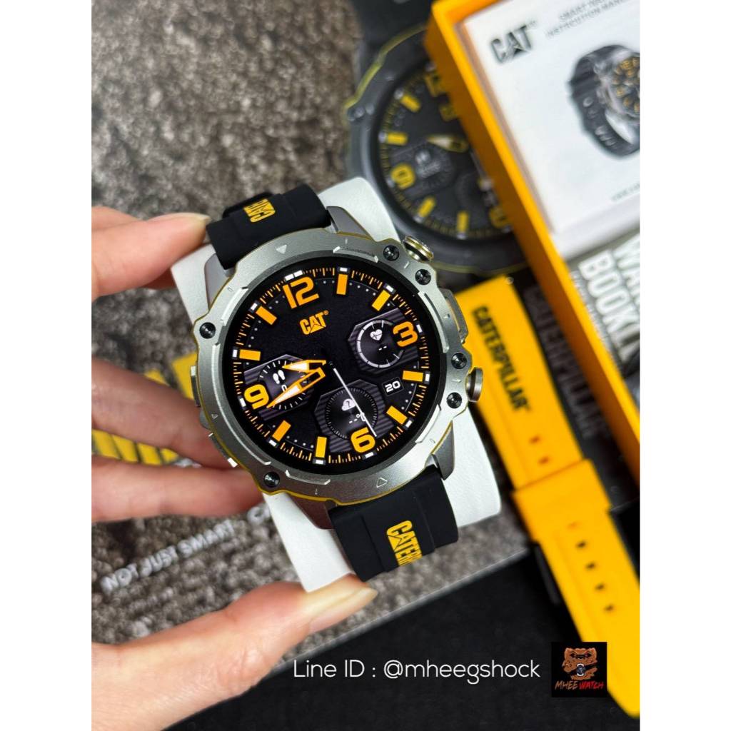 Cat Smartwatch Steel สายรับเบอร์ดำสุดแกร่งFunctionเยอะมากจัดเต็มสุดๆ ...