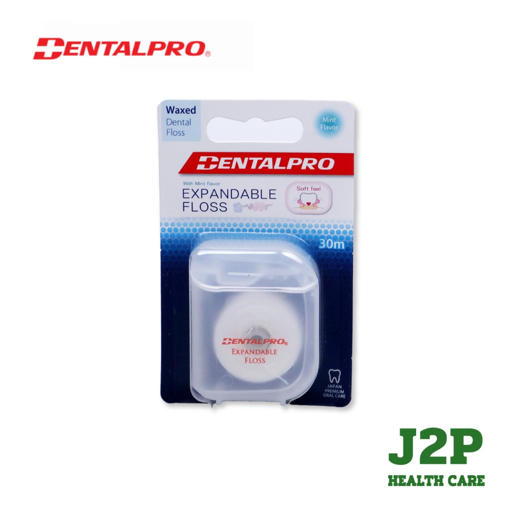 Dentalpro Expandable Floss 30m เดนทัลโปร ไหมขัดฟัน 30 เมตร | Shopee ...