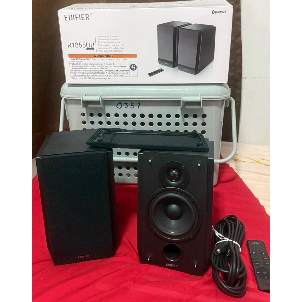 EDIFIER R1855DB พร้อมอุปกรณ์ มีช่องต่อSubwoofer | Shopee Thailand