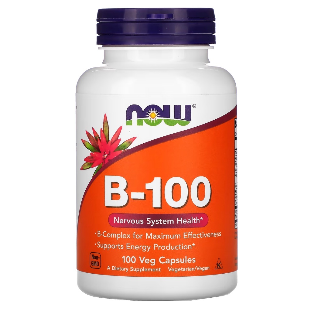 B-100 B-Complex Vitamin B (บีคอมแพล็กซ์) เหมาะสำหรับผู้ที่ใช้สมองหรือ ...