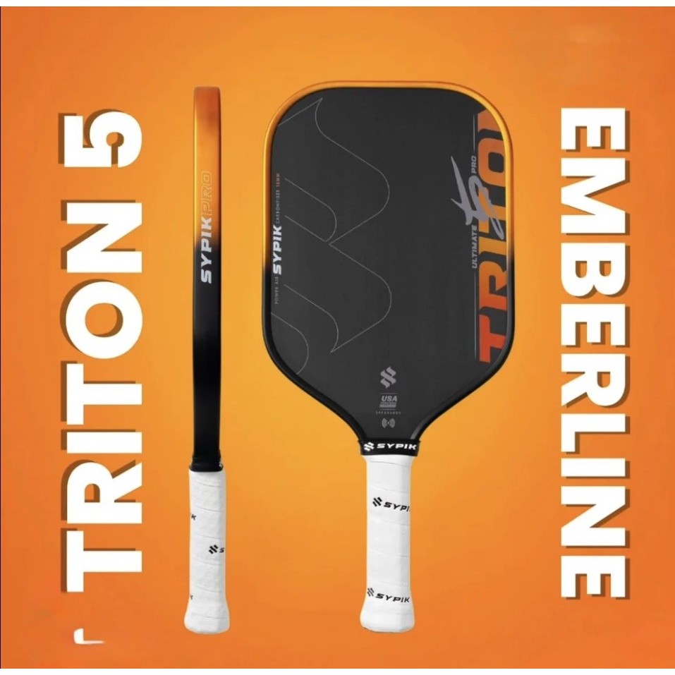 SYPIK】Triton 5 (16mm) Pickleball Paddle ไม้พิคเคิลบอล *ไม่มีซอง