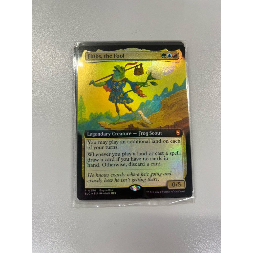 การ์ด MTG Flubs, the Fool Foil Multi Magic the Gathering EDH รุ่น BLC ...