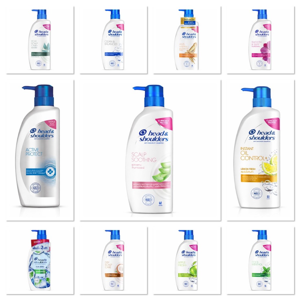 Headandshoulders เฮดแอนด์โชว์เดอร์ แชมพูขจัดรังแค ยาสระผม แชมพูสระผม 