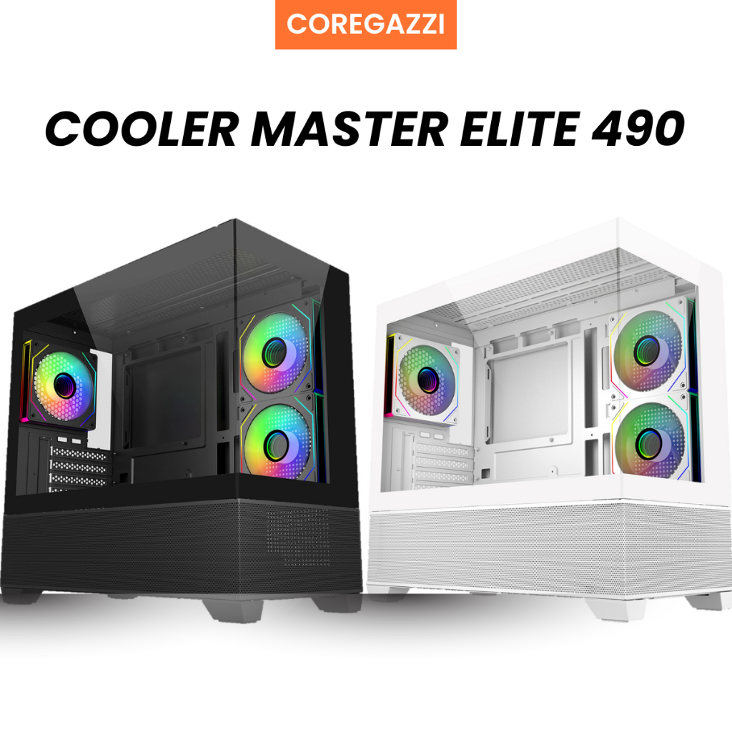 (พร้อมส่ง) เคสคอม COOLER MASTER ELITE 490 รับประกัน 2ปี | Shopee Thailand