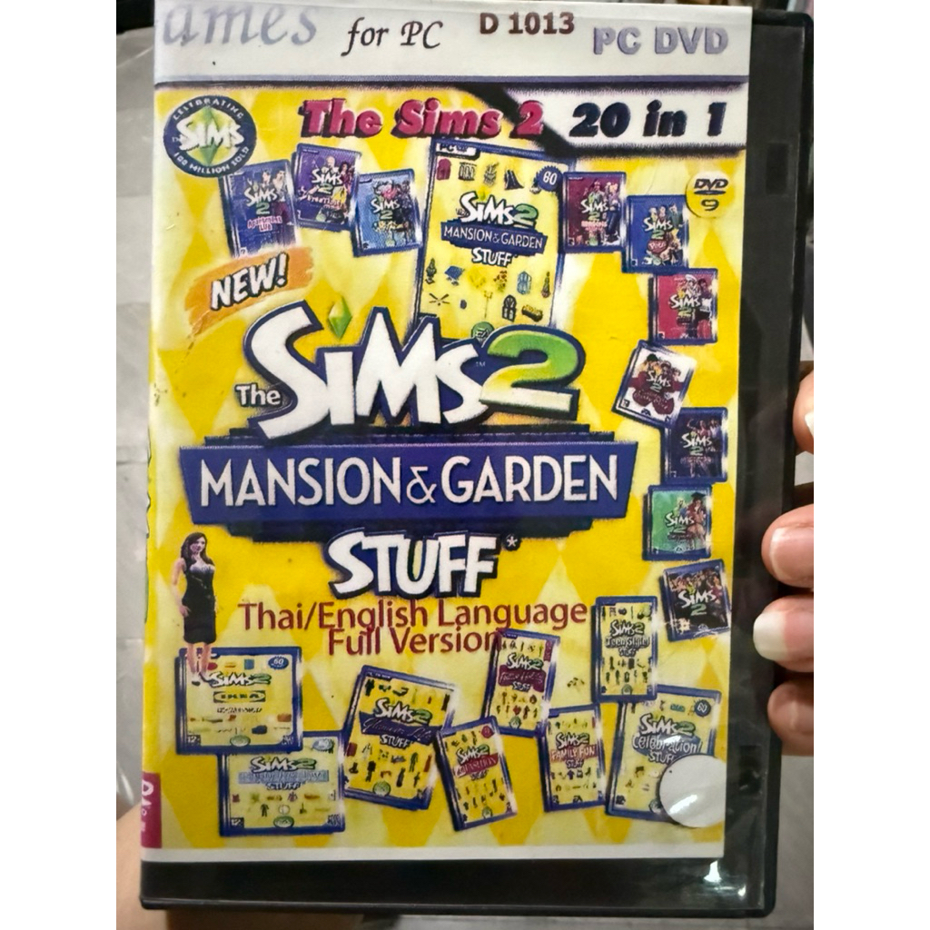 DVD The Sims2 for PC รวม20 ภาคใน1 แผ่น | Shopee Thailand