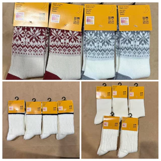 โปรโมชั่น Flash Sale : ถุงเท้าฮีทเทค Uniqlo heattech ของใหม่ ช๊อปไทย ของผู้หญิงและผู้ชาย