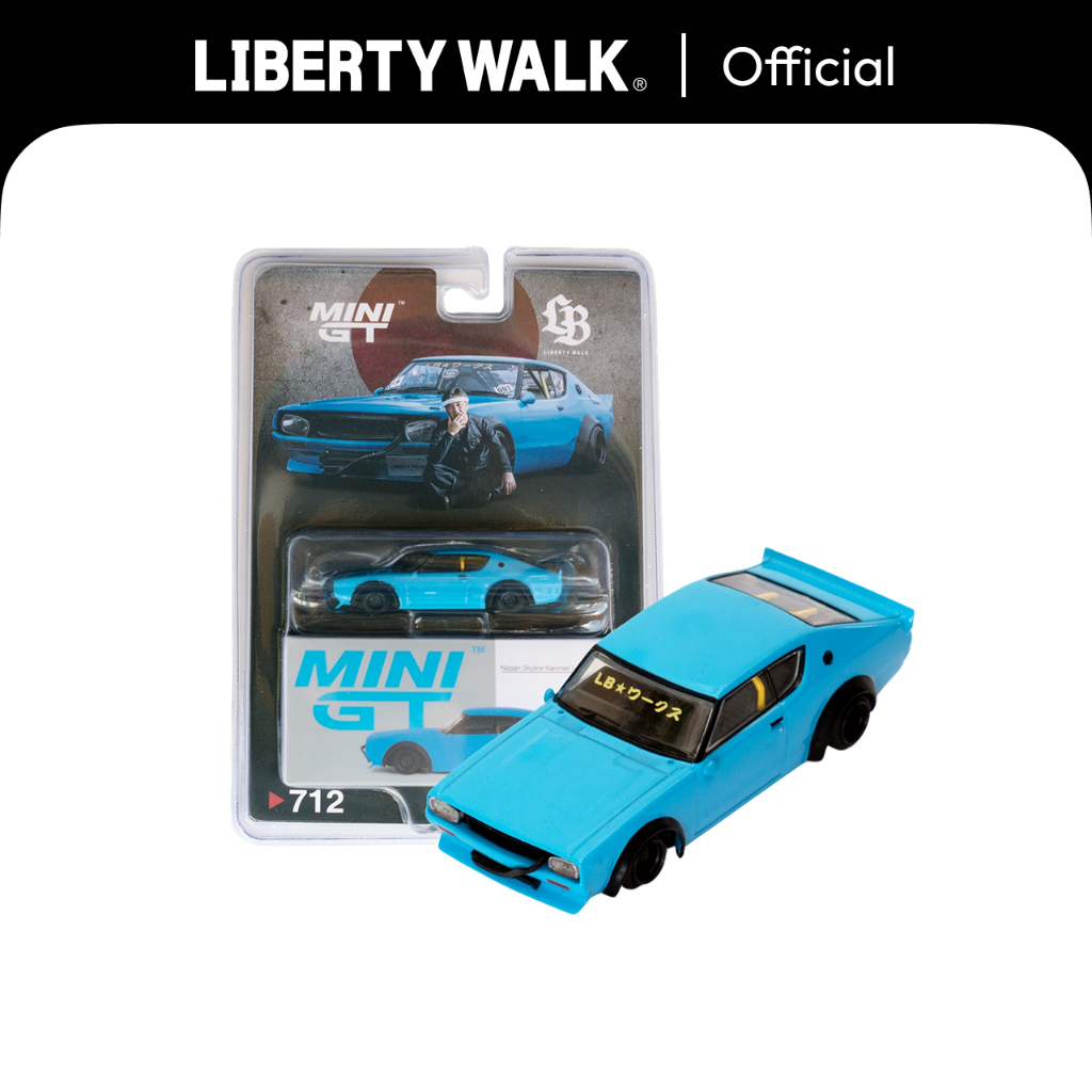 Liberty Walk MINI GT 1/64 Nissan Skyline Kenmeri Blister Pack