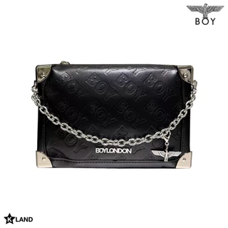 [ได้รับใน 4 ชม.] Boy London Bag กระเป๋าบอยลอนดอน สีดำ สะพายข้าง ผู้หญิง ผู้ชาย ของแท้ พร้อมส่ง (BOY51BG5004UBKFFF)