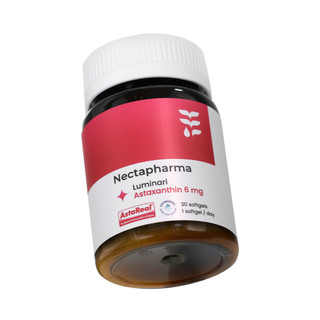 Nectapharma Luminari Astaxanthin ลูมินารี่ แอสตาแซนธิน 6mg