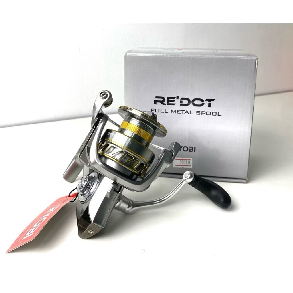 รอกสปินนิ่ง RYOBI REDOT เบอร์ 4000 | Full Metal Spool | Shopee Thailand
