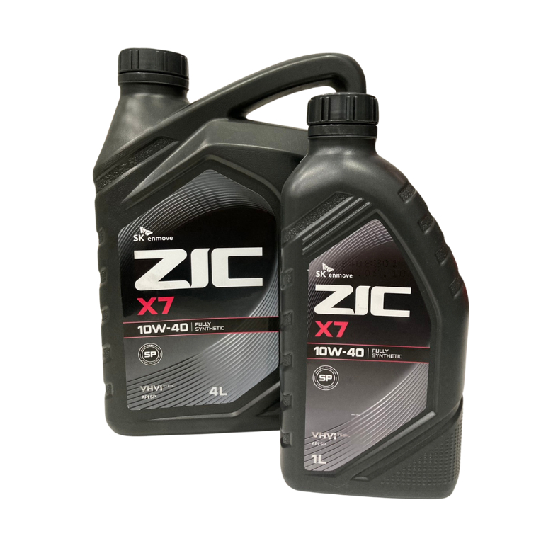 ZIC X7 เบนซิน 10W-40 API SPน้ำมันเครื่องรถยนต์เบนซิน สังเคราะห์แท้ ZIC ...
