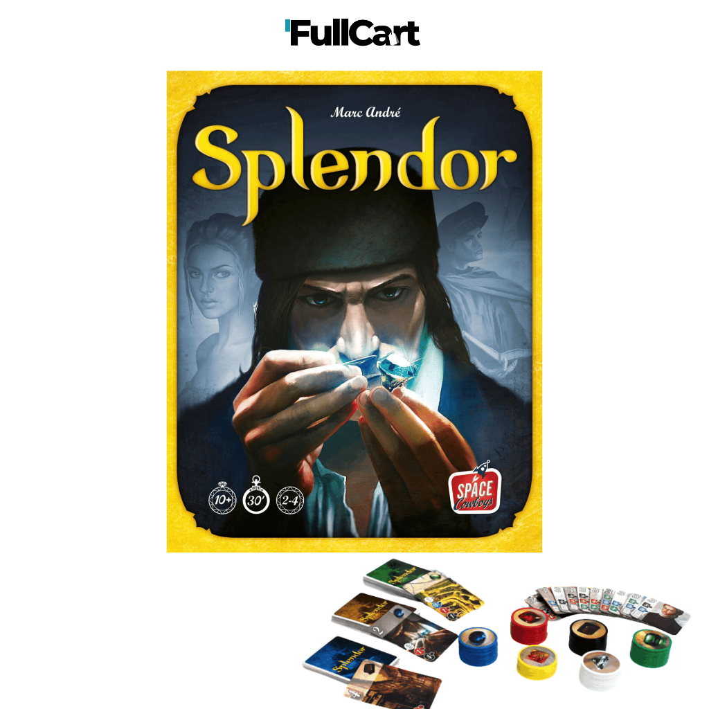 Splendor Board game บอร์ดเกม เกมค้าเพชร เกมเหรียญพลาสติก เกมการ์ด เกม ...