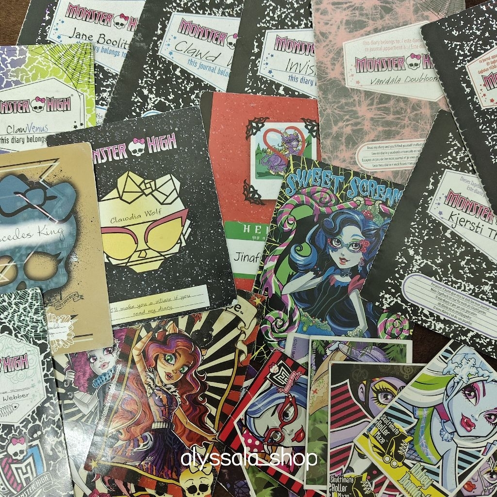ไดอารี่มอนสเตอร์ไฮ มือสอง Monster High diary | Shopee Thailand
