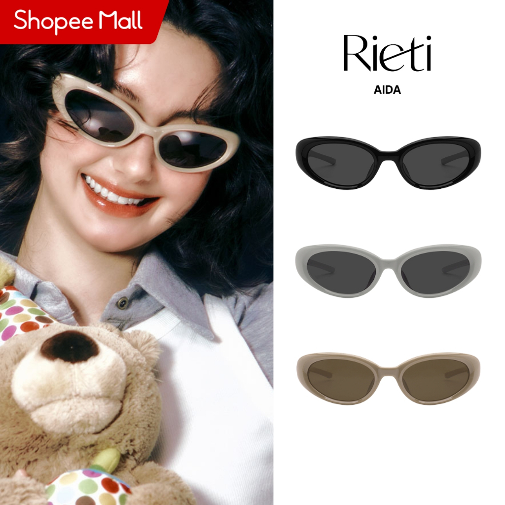 [ Authorized ] ตัวแทนจำหน่ายไทย | แว่นตา Rieti รุ่น AIDA แว่นกันแดด แว่นกรองแสง (RTI51SU2016U)