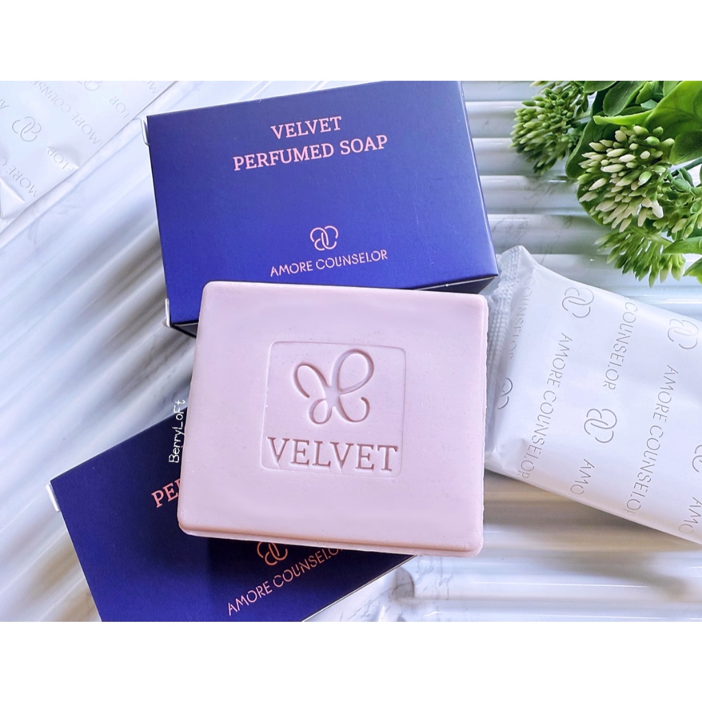 AMORE COUNSELOR Velvet Perfumed Soap 80 g. ลอตใหม่ Exp. 2028 | Shopee ...