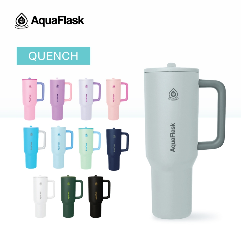AquaFlask Quench Collection (40oz) - แก้วเก็บอุณหภูมิพร้อมหลอด 40ออนซ์ ...