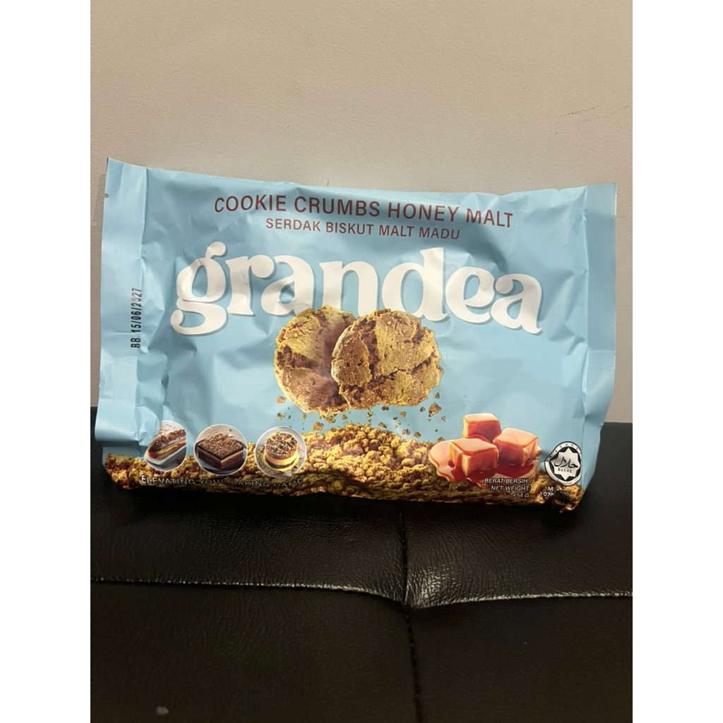 Grandea cookie crumbs honey malt ขนาด 454กรัม | Shopee Thailand