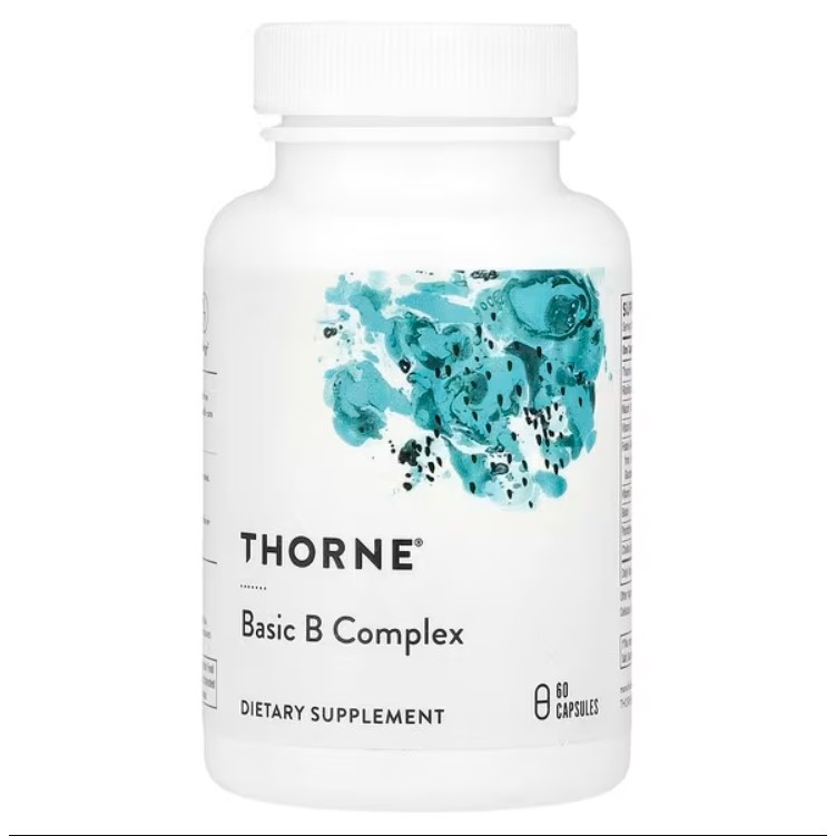 Thorne, Basic B Complex, 60 Capsules Gluten Free วิตามิน บีรวม | Shopee ...