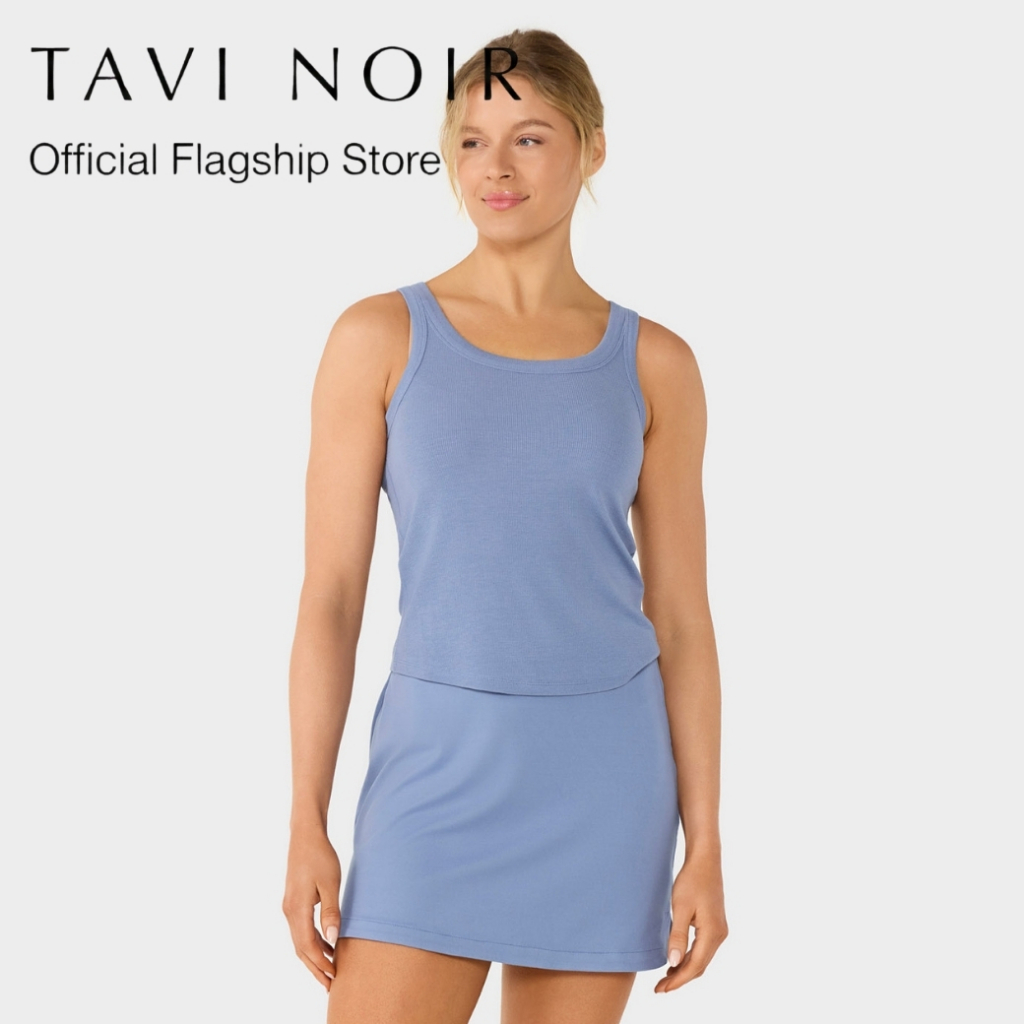 (Spring D2 2026) Tavi Noir แทวี นัวร์ เสื้อออกกำลังกาย รุ่น Ribbed Tank ...