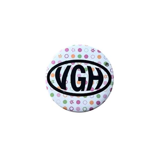 VGH BROOCH PIN -WHITE 4.4