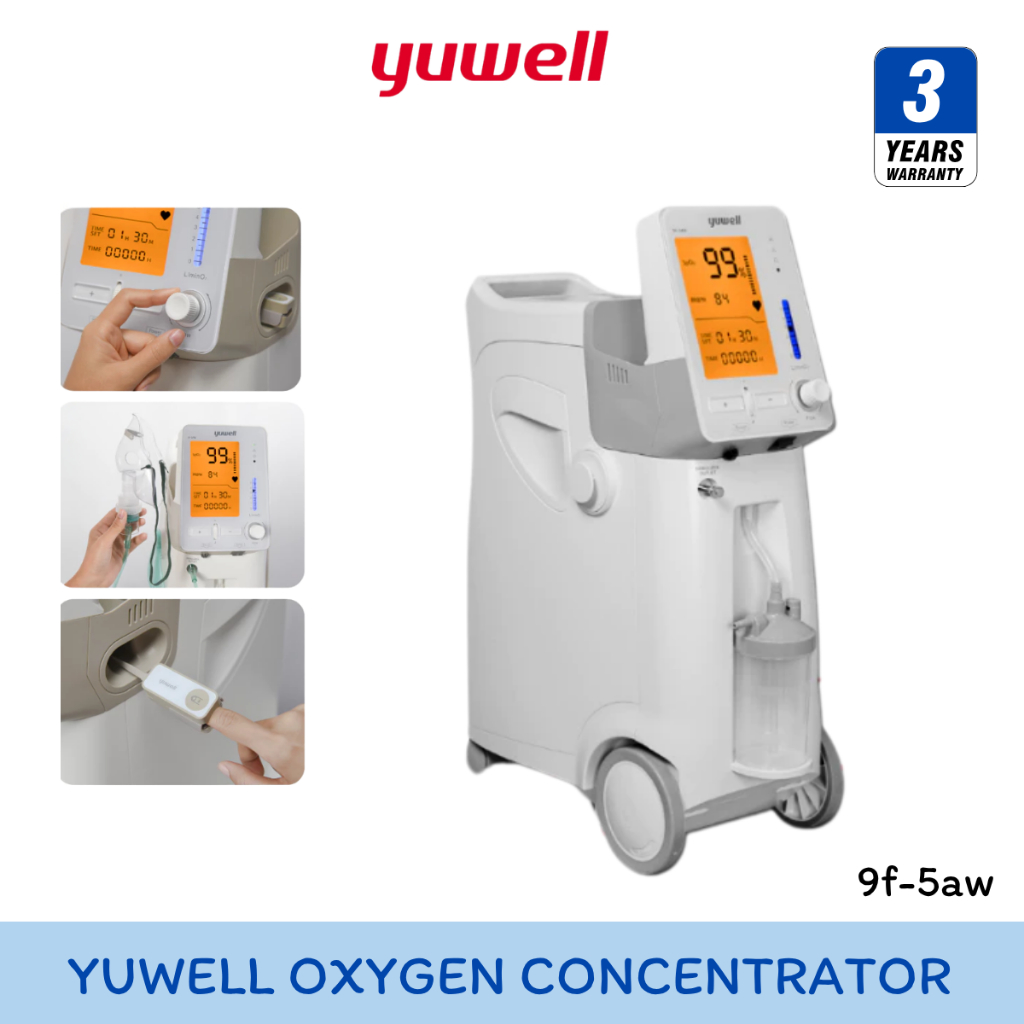Yuwell Thailand Oxygen Generator เครื่องผลิตออกซิเจน ขนาด 5 ลิตร Yuwell ...