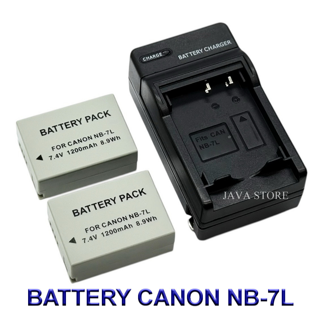NB-7L / NB7L Battery and Charger For Canon Powershot SX30 IS,SX30IS,G10 ...