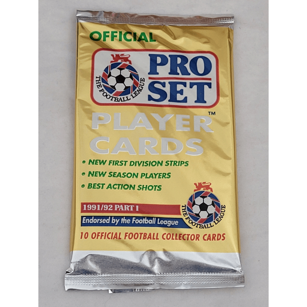 1991/92 Pro Set English League Football Packet | Shopee Thailand