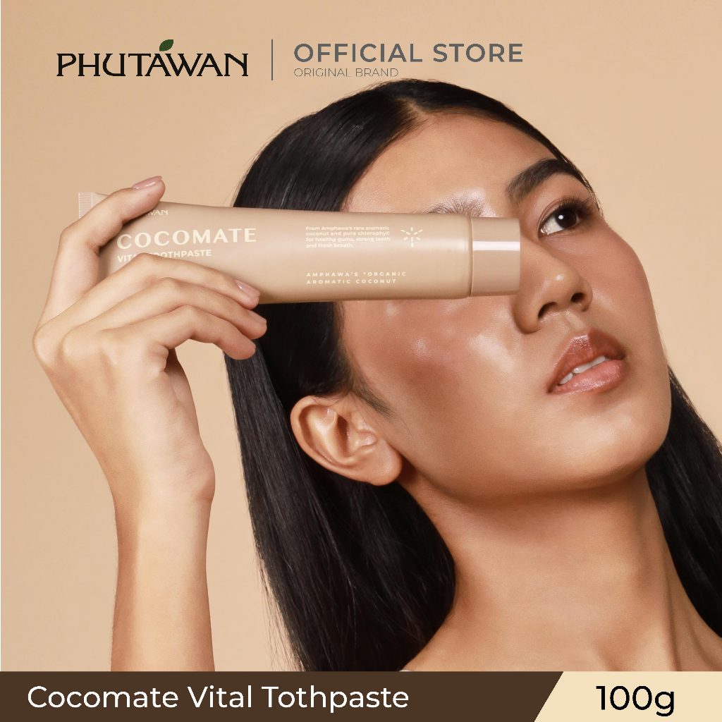 Phutawan ภูตะวัน ยาสีฟัน ภูตะวัน โคโค่เมท ไวทัล 100g cocomate vital ...