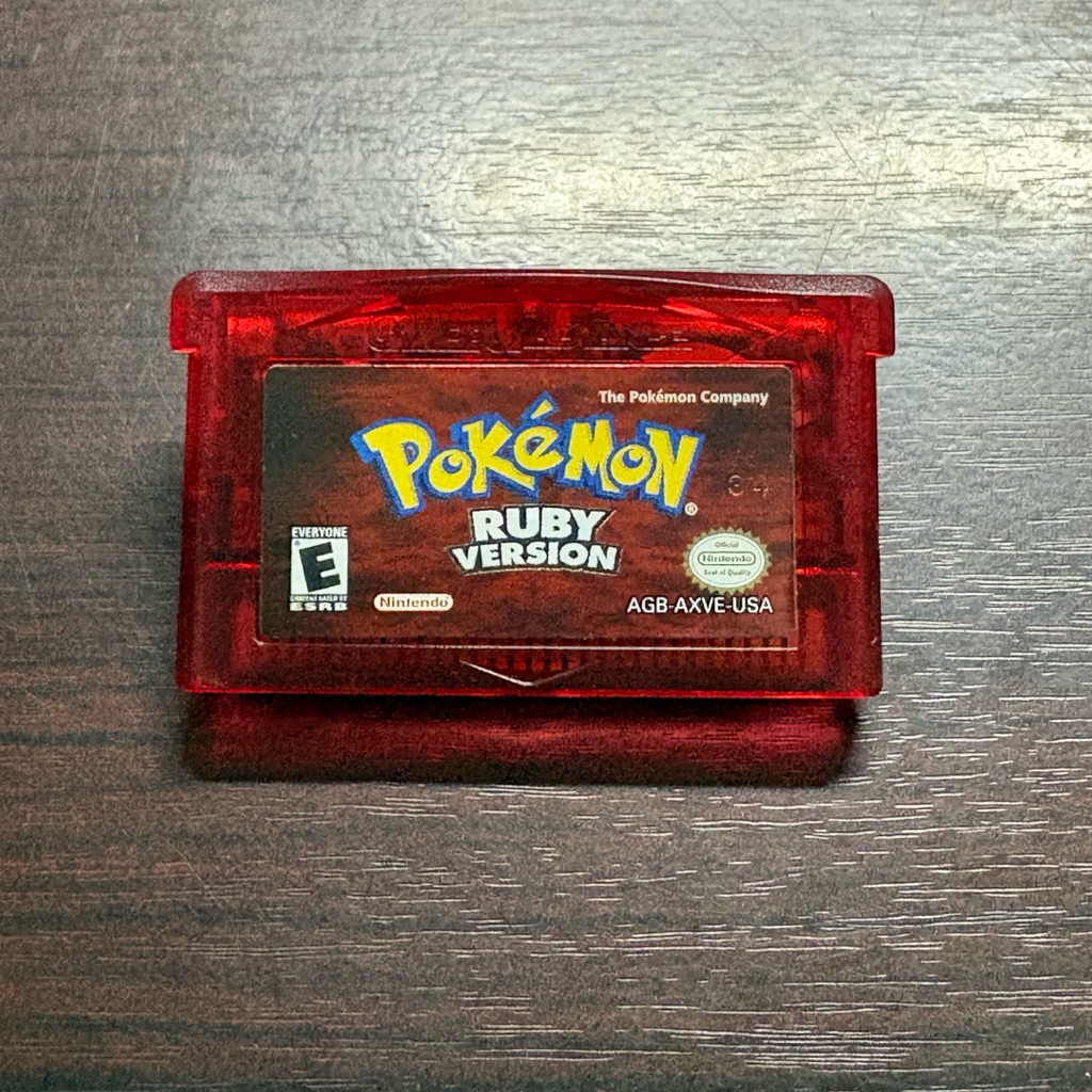 ตลับแท้ Pokemon Ruby (US) GBA | Shopee Thailand
