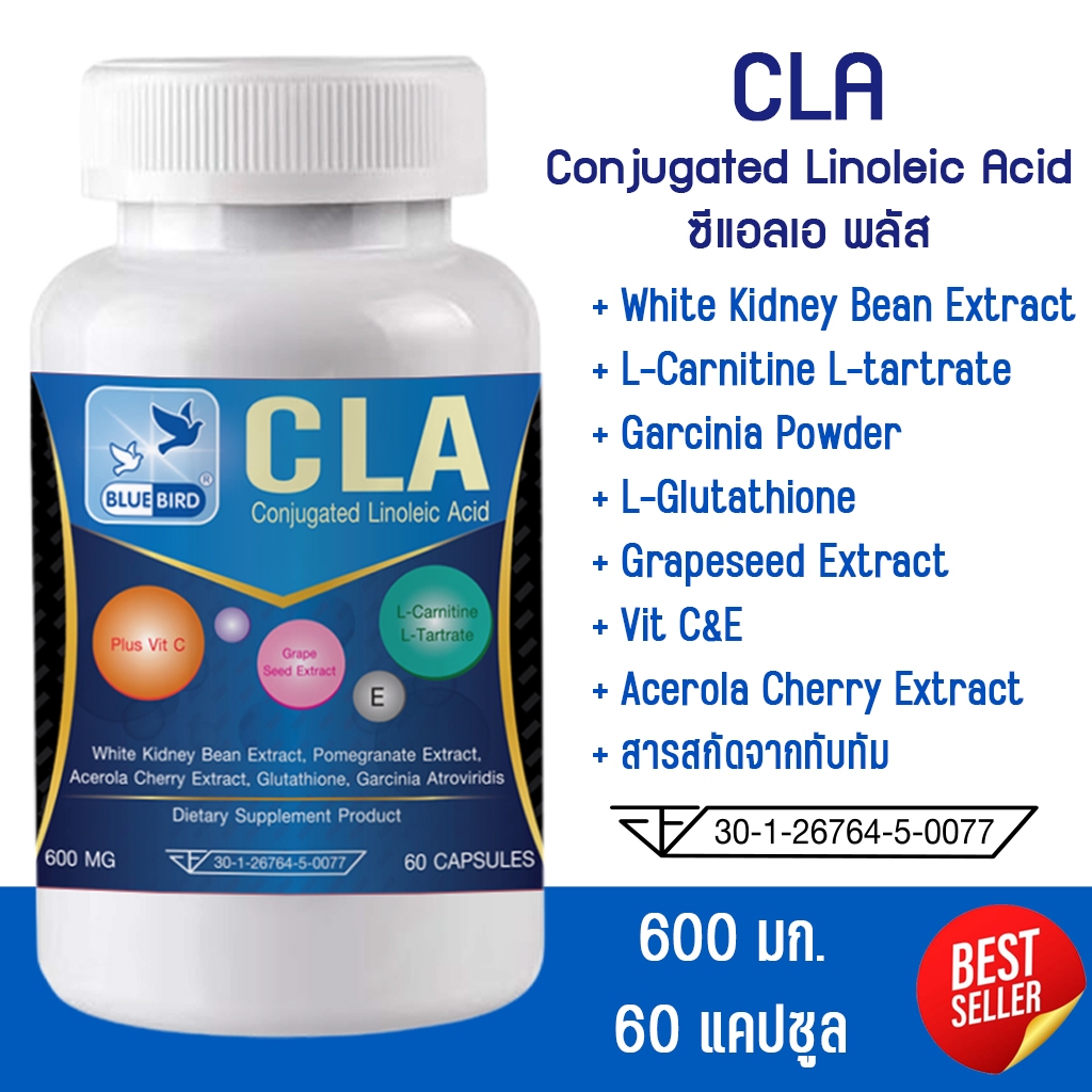 CLA Conjugated Linoleic Acid Plus L-carnitine   60   | Shopee Thailand