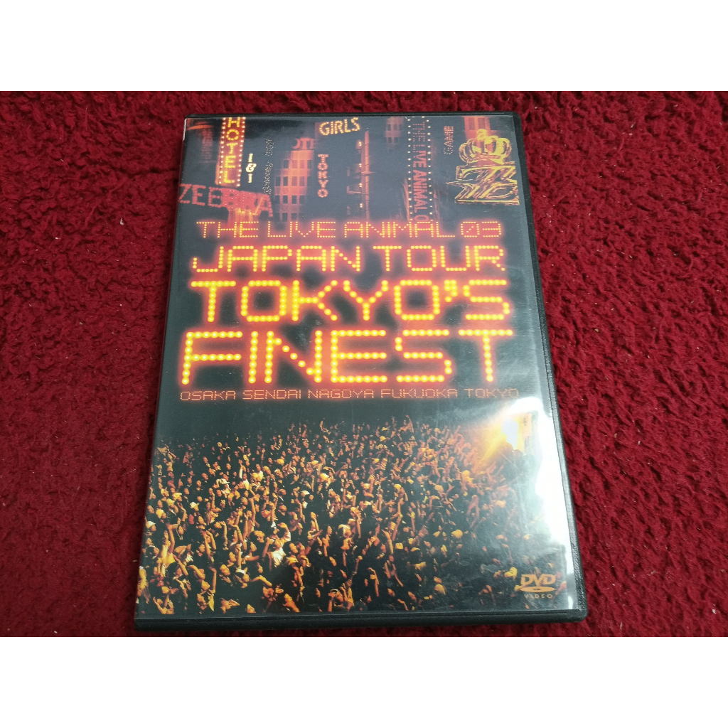 DVD สากล ZEEBRA - THE LIVE ANIMAL '03 JAPAN TOUR ~TOKYO'S FINEST