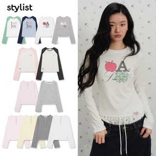 (พร้อมส่ง โค้ด 30% Max 1,000) STYLIST - Alie LongSleeve STY -006 เสื้อแขนยาวทูโทน