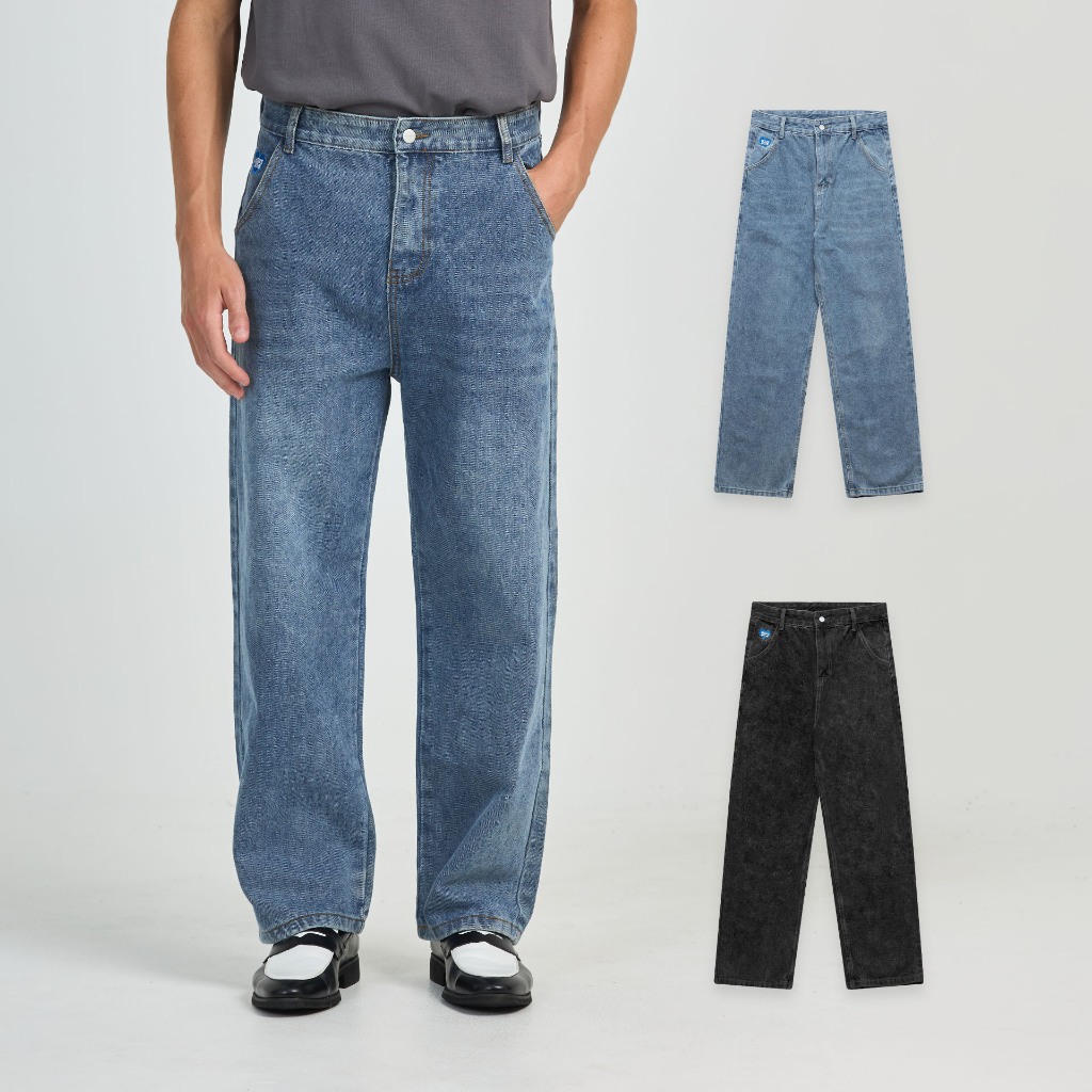 HOMEBOY กางเกงยีนส์ขายาว  MIN.JEANS.v2  ผ้ายีนส์  ใส่ไปทำงานได้
