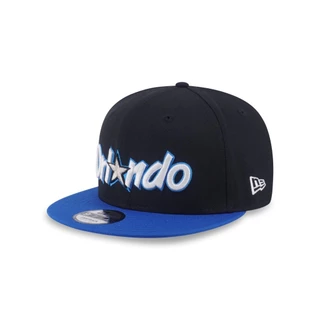 หมวกแก๊ป New Era รุ่น Orlando Magic NBA Hardwood Classics 2-Tone Blue Azure Visor Black 9Fifty Cap