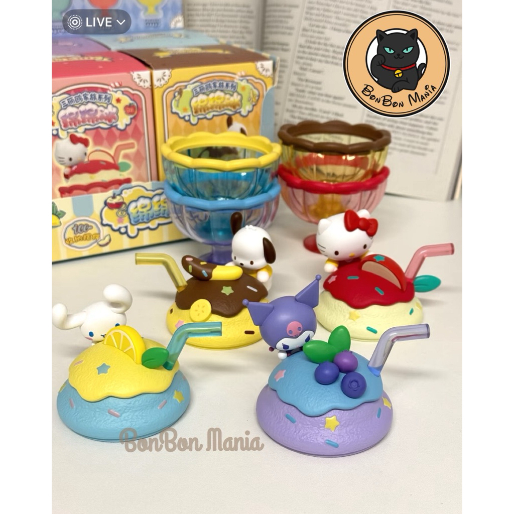 [แบบแยก-เลือกลายได้]Sanrio Characters Shaved Ice series box set