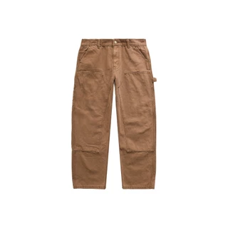 NWL x TV OFF, Double Knees Fade Brown / กางเกงน้ำตาลเฟด