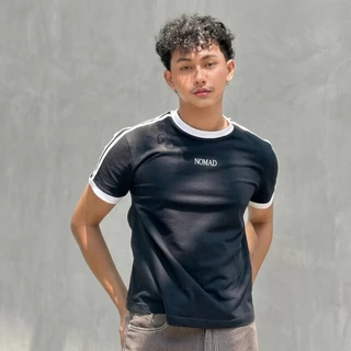 NOMAD RINGER TEE รุ่น 2 (แถบแขน3 เส้น)