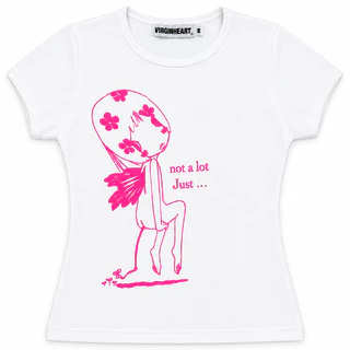 VGH GIRL NOT A LOT JUST BABY TEE