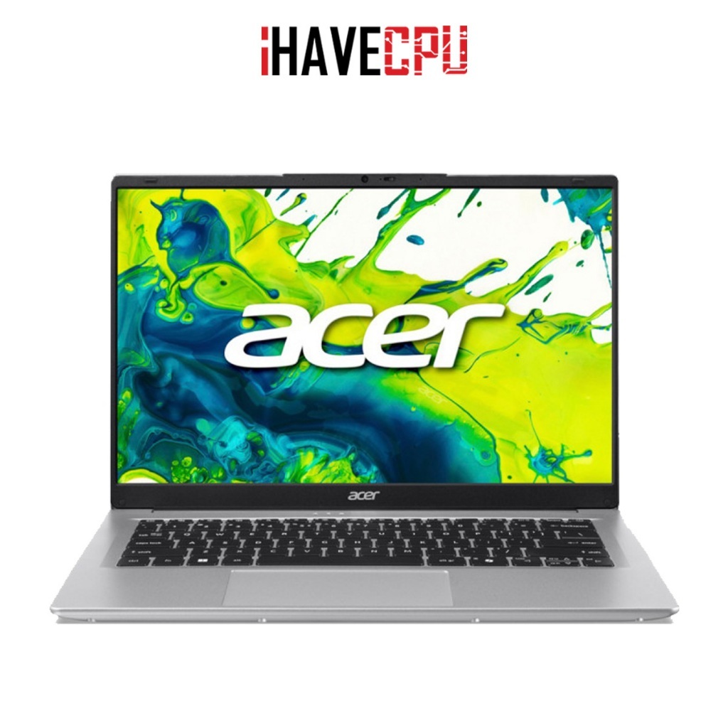 โน้ตบุ๊ค (notebook) iHAVECPU ACER ASPIRE LITE 14 AL14-48P-R3WA (LIGHT SILVER)