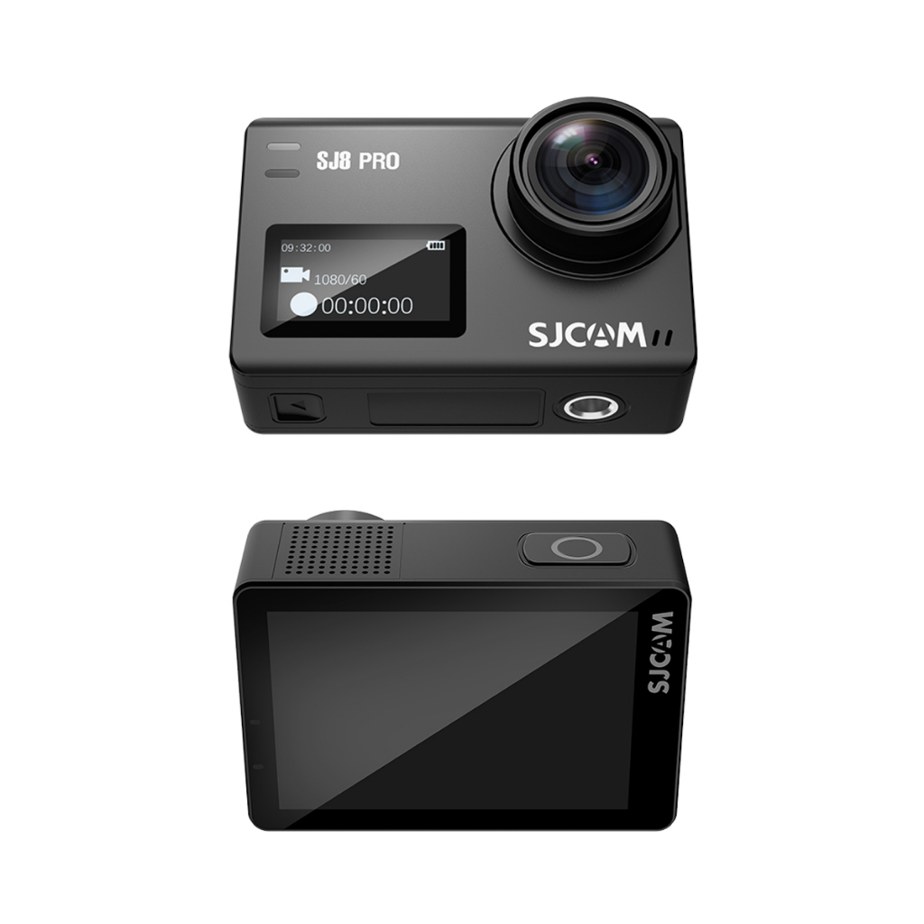 เกี่ยวกับสินค้า SJCAM SJ8 Pro New 4k 60fps WIFI Gyro Waterproof IPS Dual Screen Action Camera กล้องแอคชั่น กล้องติดหมวก (รับประกัน 1ปี)