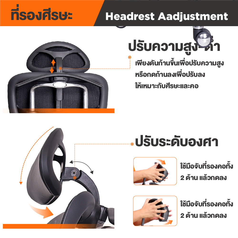 Ergotrend เก้าอี้เพื่อสุขภาพ เออร์โกเทรน รุ่น Ultimate Butterfly เก้าอี้สีดำ ระบายอากาศดีเยี่ยม นุ่มสบาย ตามหลักสรีระศาสตร์ Ergonomic เก้าอี้พนักพิงสูง ลดอาการปวดเมื่อย เกรดคุณภาพ