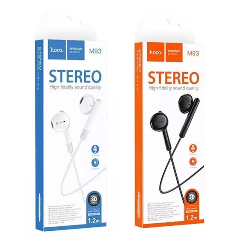 HOCO M93 Type-C Joy wire-controlled digital Earphone หูฟังพร้อมไมโครโฟน ...