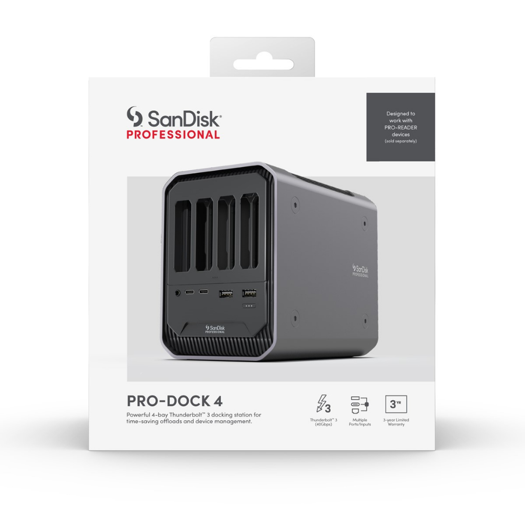 SanDisk Professional PRO-DOCK Docking station 2x Thunderbolt